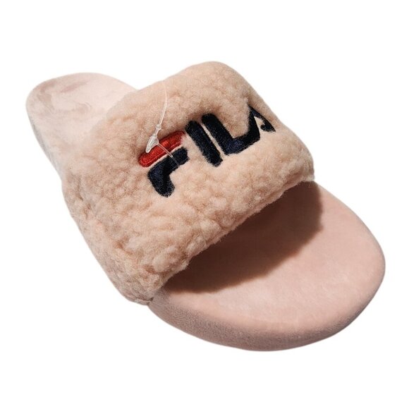 Fila Fuzzy Slide Sandals Size 8 - Picture 5 of 6